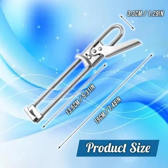 Stainless Steel Adjustable Jar Opener