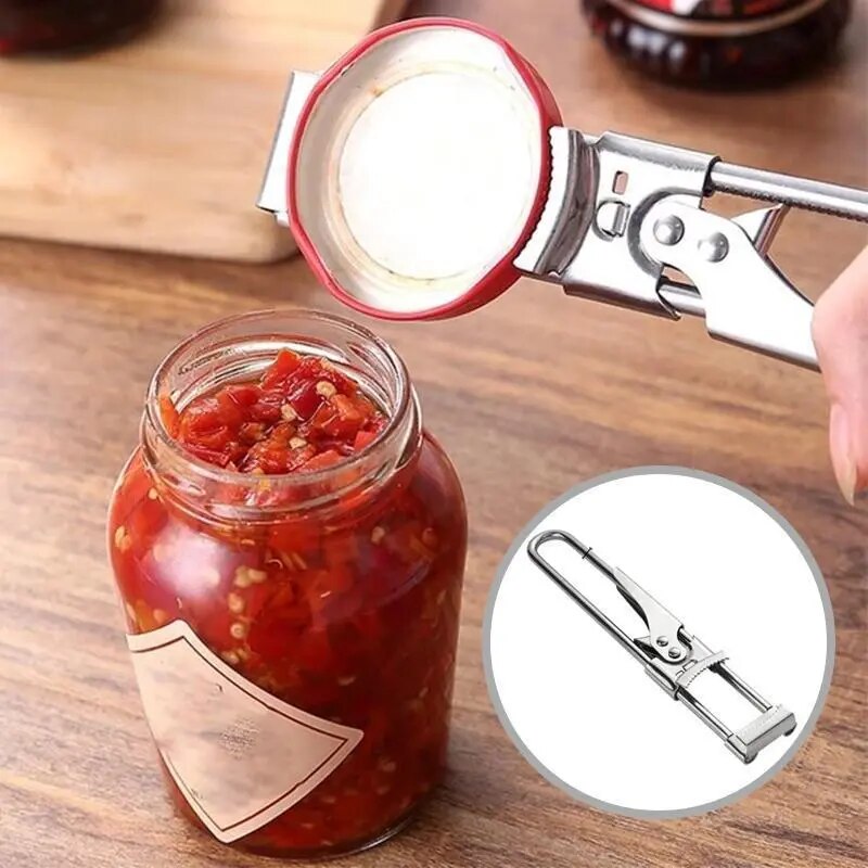 Stainless Steel Adjustable Jar Opener