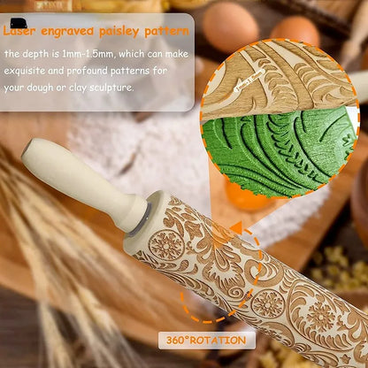Ornamented Rolling Pin