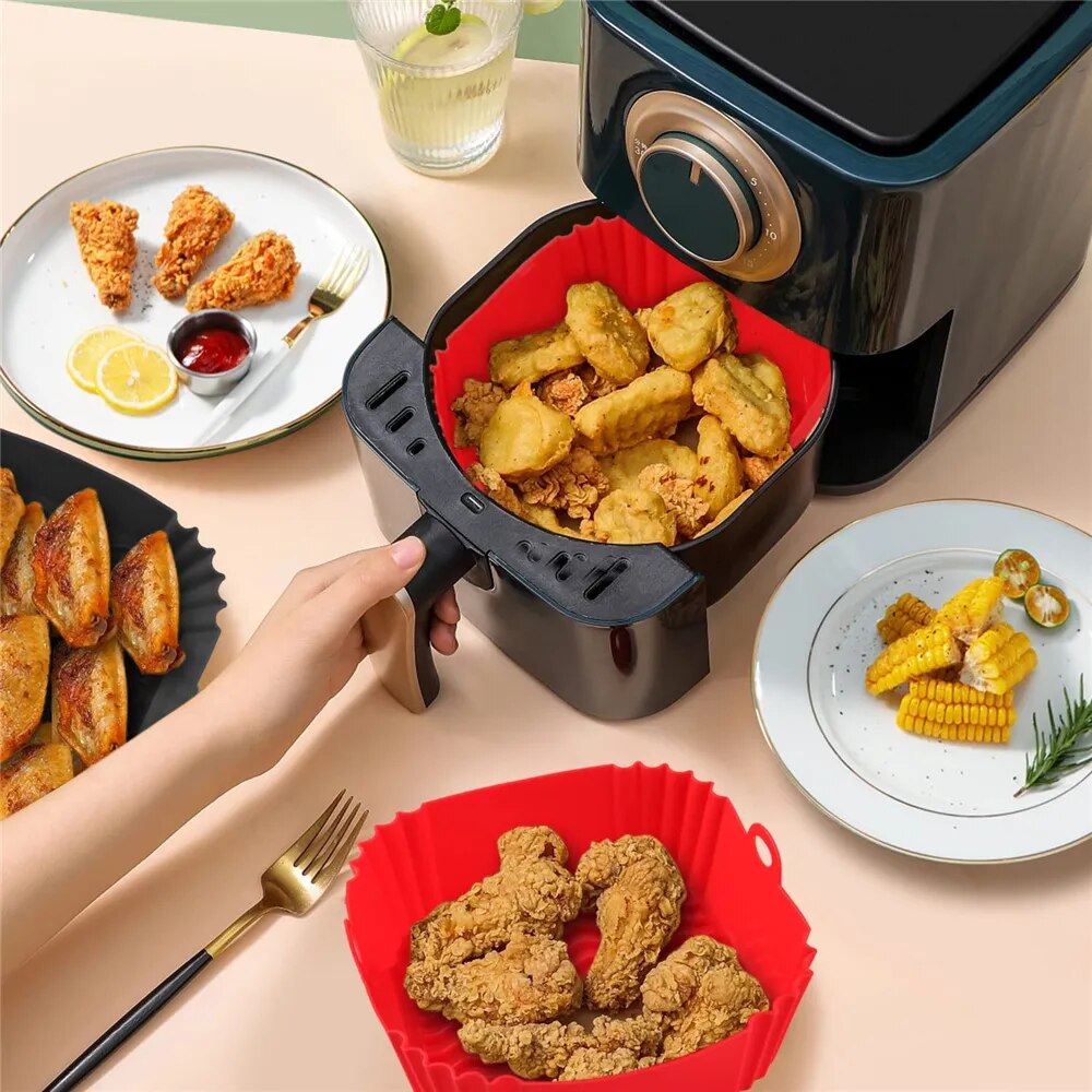 Silicone Air Fryer Baking Tray